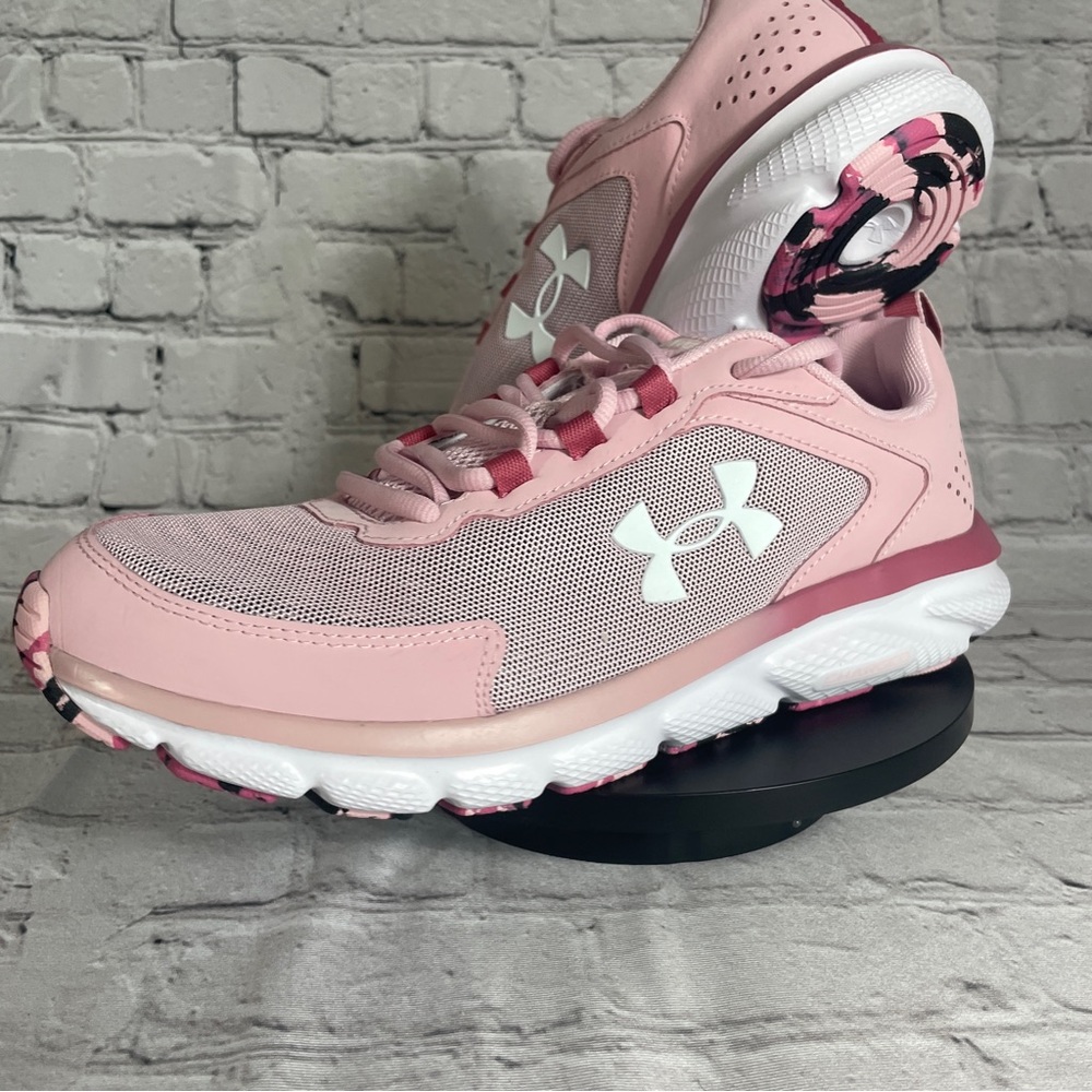 Women's Under Armour Charged Assert 9 Marble Running Shoes